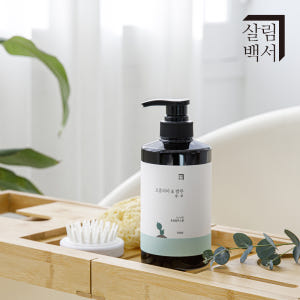 살림백서 오푼티아 앤 밤부 샴푸 베이비파우더향 1000ml 솔직 후기 | 피부 타입별 분석 - 상품 이미지 3
