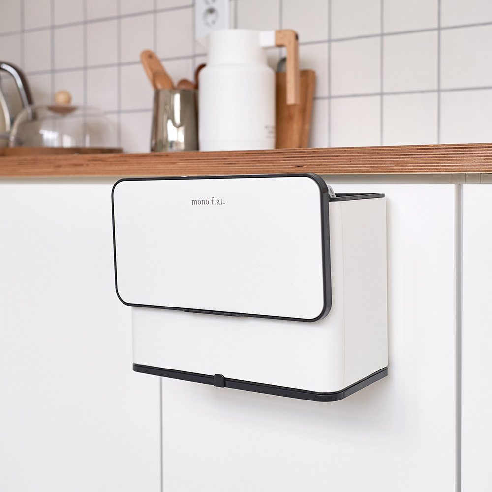 모노플랫 음식물쓰레기통 싱크대 걸이형 휴지통