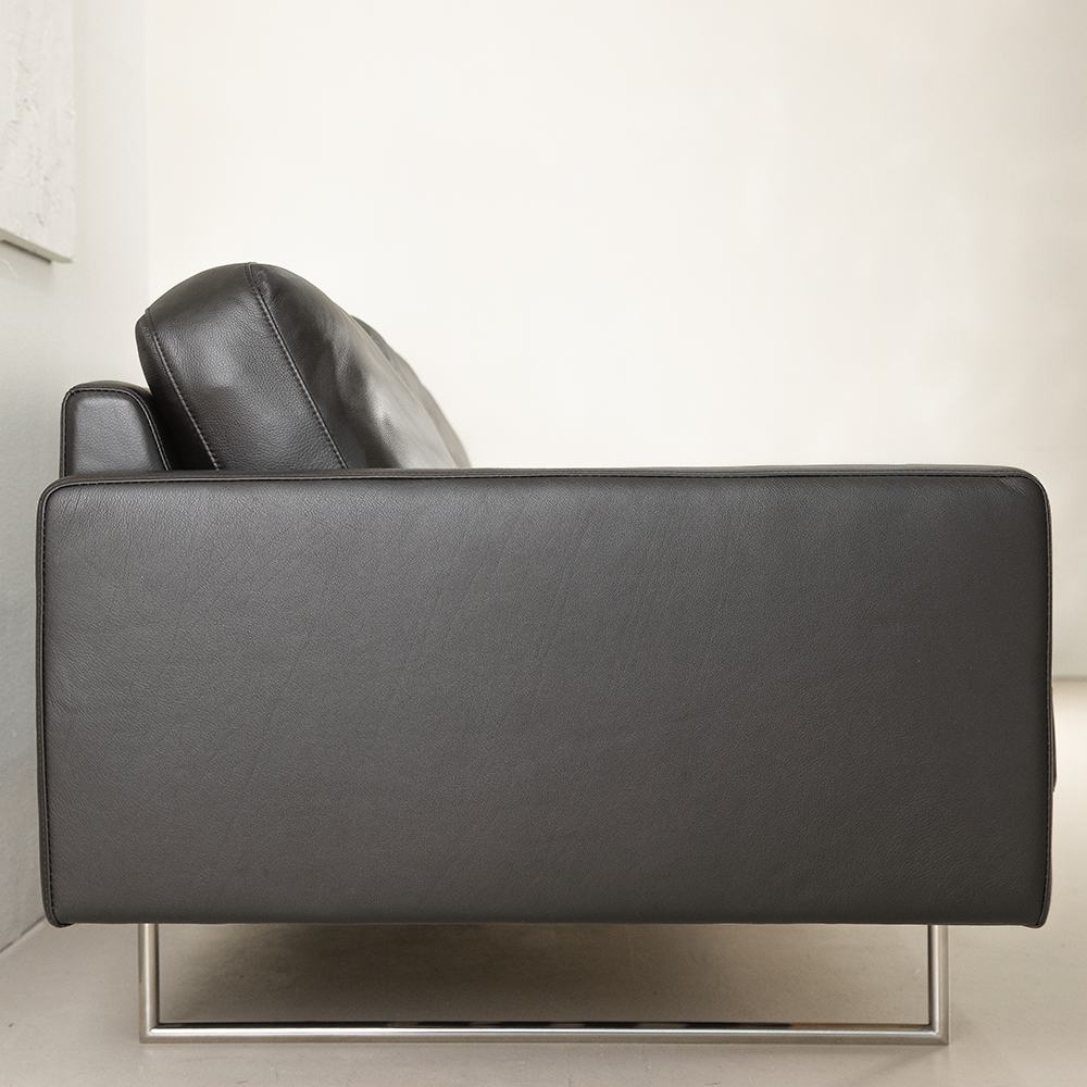 PH5 이태리 내추럴 통가죽 천연면피 소가죽 4인소파 전체가죽 가죽모듈