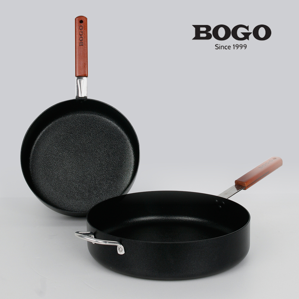 보고나라 인덕션 소테팬 후라이팬 궁중팬 국물요리용 찜 22cm 24cm 26cm 28cm - 메인 이미지
