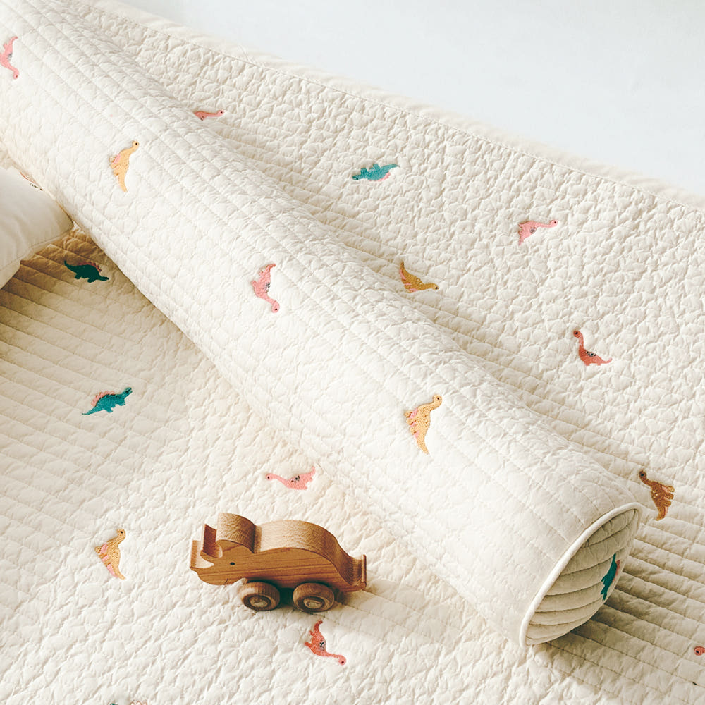 마롤로뜨 100수 누빔 자수 아기 바디필로우