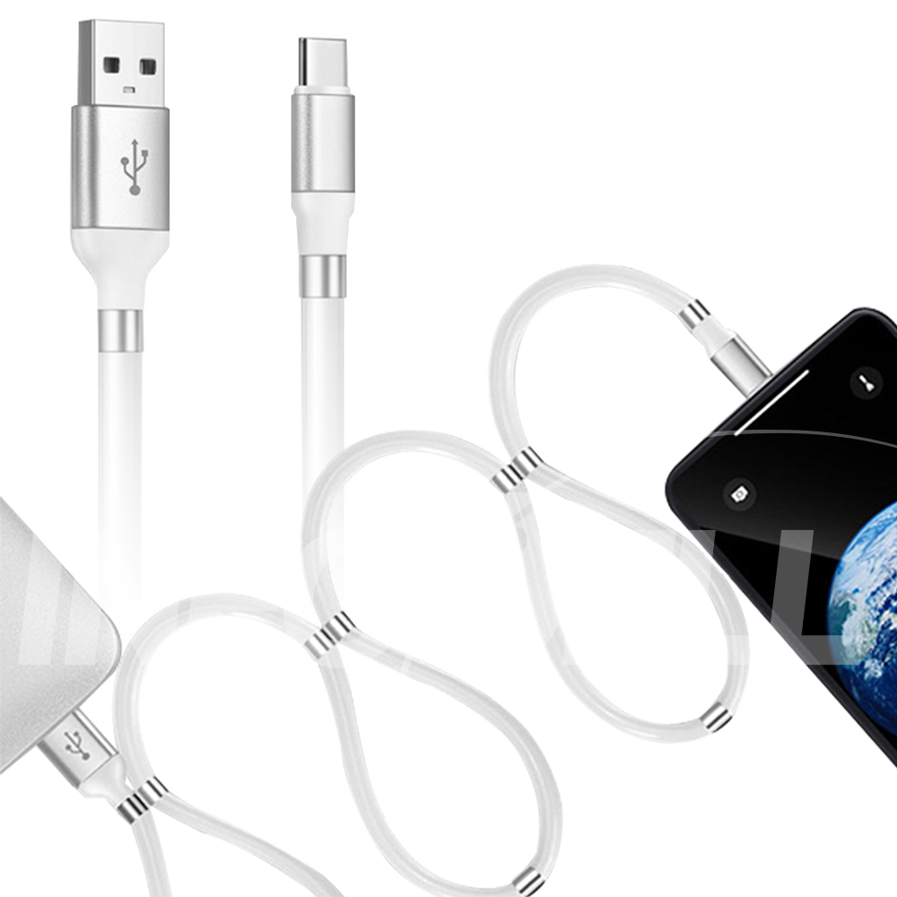 트랜디 딱조아 핸드폰 USB 고속 충전 케이블 1m - 메인 이미지