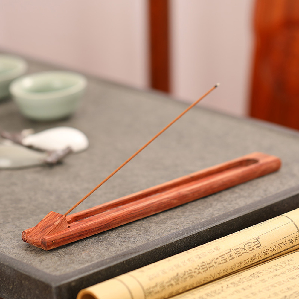 인센스 스틱 홀더 빈티지 모과나무 원목 홀딩 향꽂이 향받침대 Incense holder - 상세 이미지 4