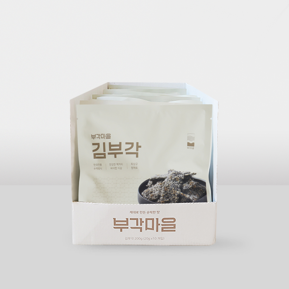 부각마을 김부각 20g X 10pack 이미지 2