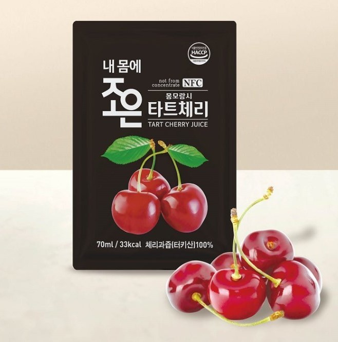 내 몸에 조은 NFC착즙 터키 몽모랑시 타트체리즙 70ml 30포 싱글오리진 착즙주스 - 상세 이미지 2