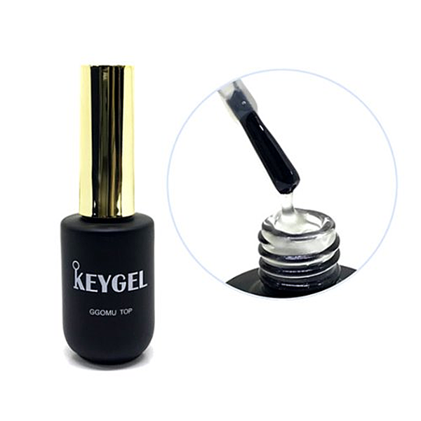 KEYGEL 키젤 꼬무탑 10ml 매트탑젤 무광탑젤 고무탑