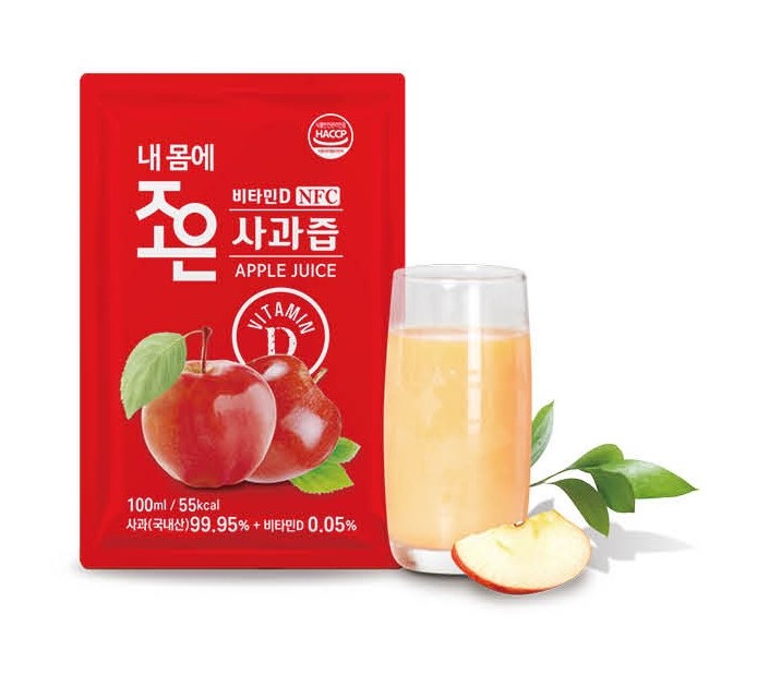 NFC착즙 비타민D 충북 보은 100% 사과즙 사과원액 30포 - 상세 이미지 2