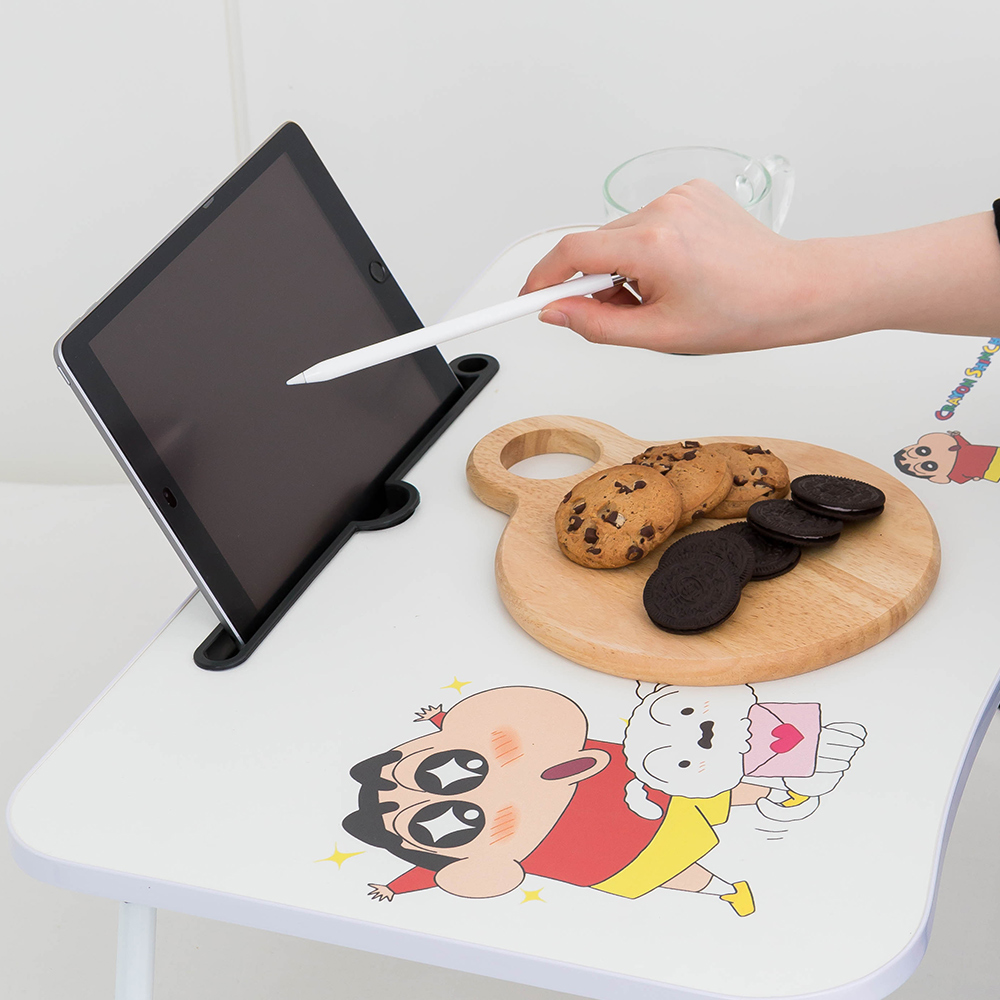 짱구 접이식 베드테이블 미니탁자 CBT-F01 침대용테이블