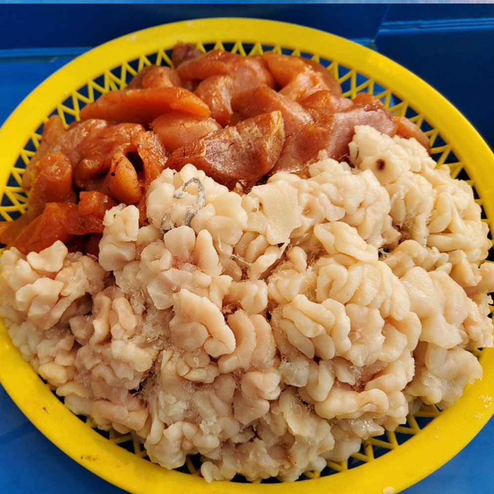 [오산/동탄 당일배달] 푸짐한 알탕거리 (명란 350g+곤이 400g) 750g 양념장 포함 2-3인 [오색 시장수산] : 동네시장 장보기