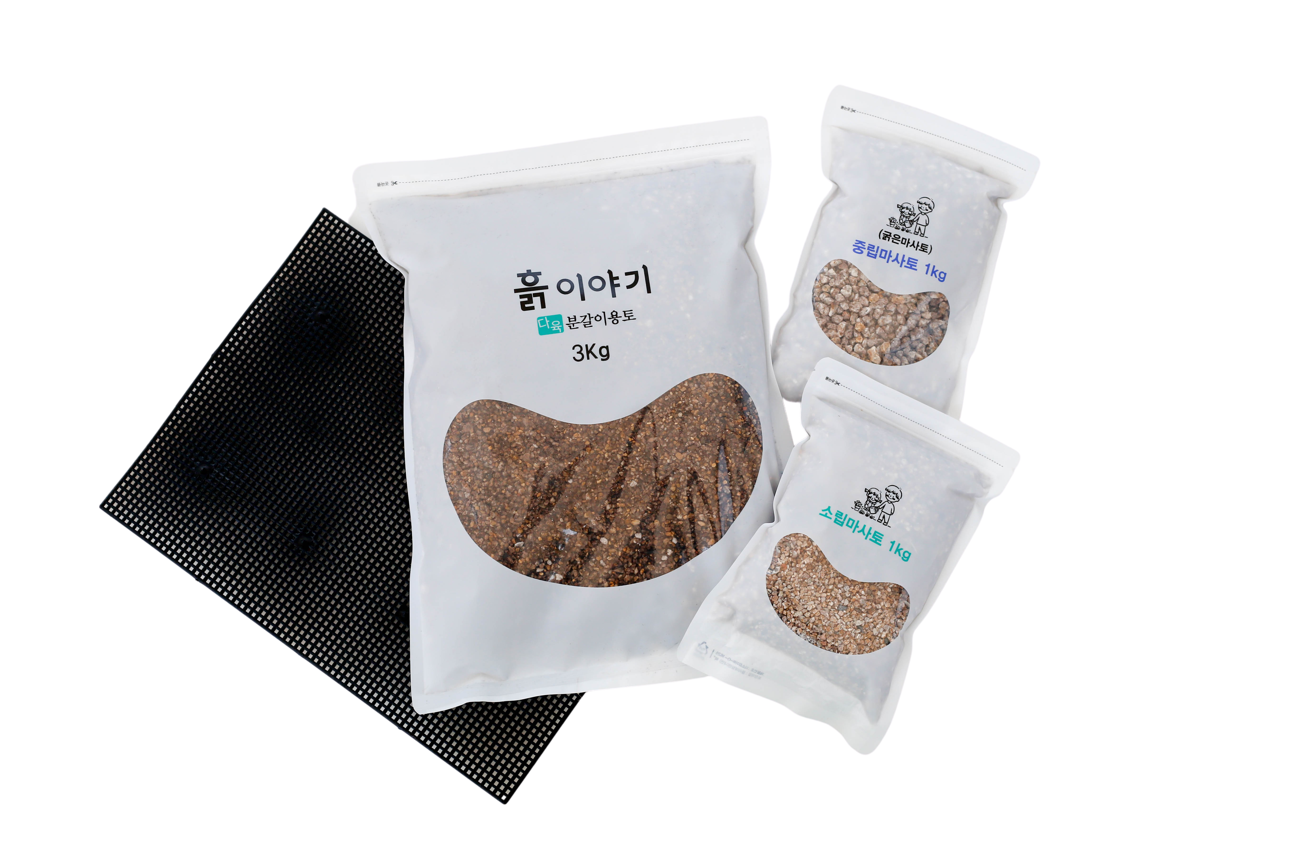 다육이흙 분갈이흙 배합토 3키로초보자세트 - 상세 이미지 2