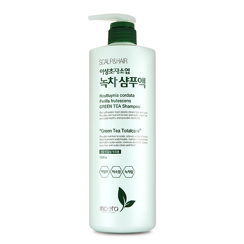 모에타 어성초 자소엽 녹차 샴푸1000g : 모에타