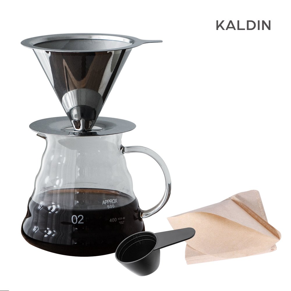 칼딘 홈카페 커피 드리퍼 세트 핸드드립 패키지 MH2