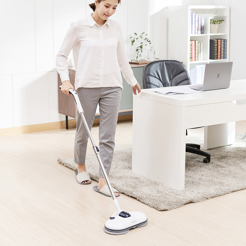 대우 무선물걸레청소기 파워 아쿠아젯 밀대 물분사 극세사 패드4장 - 상세 이미지 3