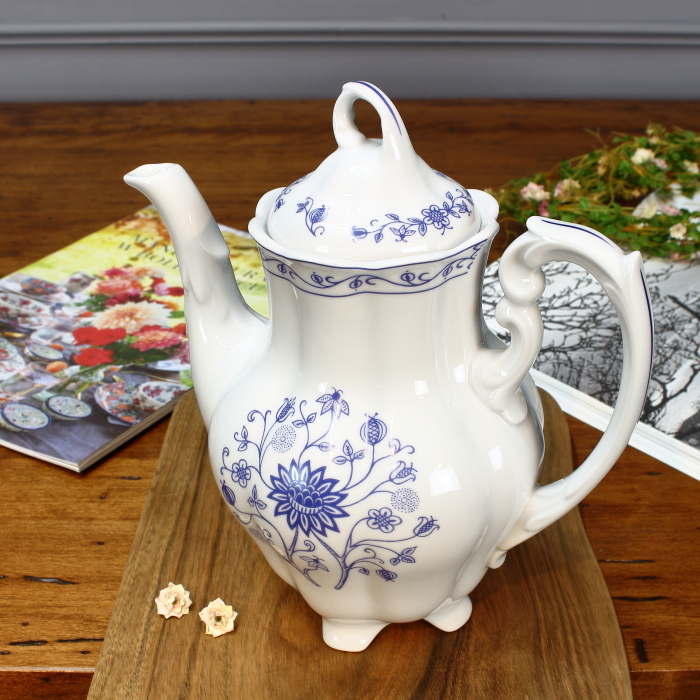 치미엘루프 쯔비벨무스터 도자기티포트 수입티팟