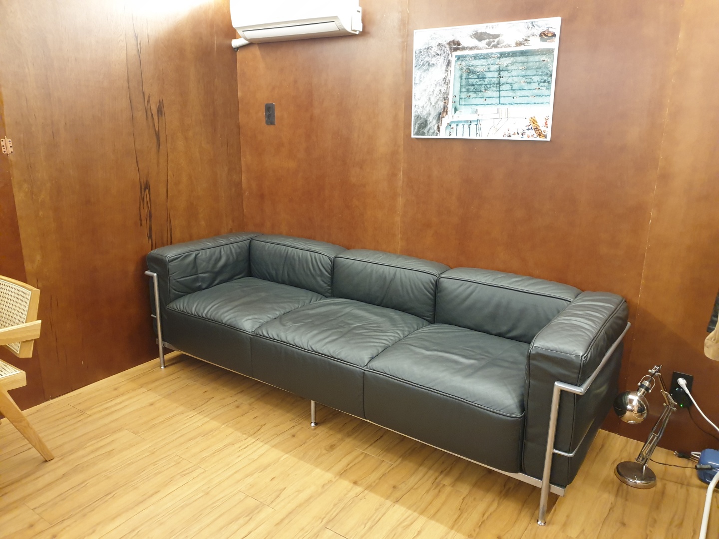 PH3 천연면피 PURE100% 4인용 소파 가죽소파 가죽모듈쇼파