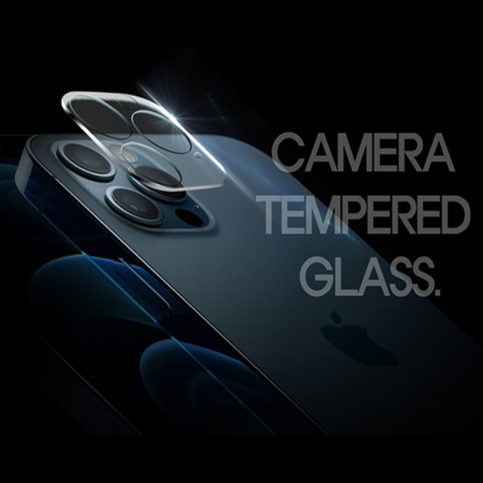 카메라렌즈 보호 커버 강화유리 필름 아이폰11 프로 맥스, 1매입