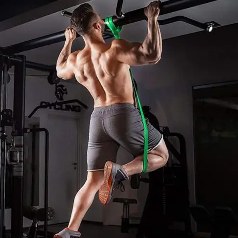 하디로어 턱걸이 밴드 풀업 철봉 운동 고무 헬스 보조 라텍스 보라 / 상급자용