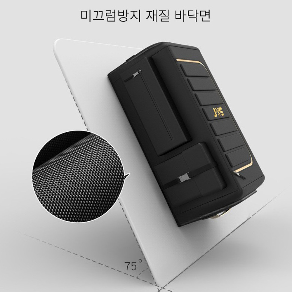 대용량 접이식 하드 트렁크정리함 디테일링박스 러기지트레이 엠블럼 4세대카니발 4열 이미지 6