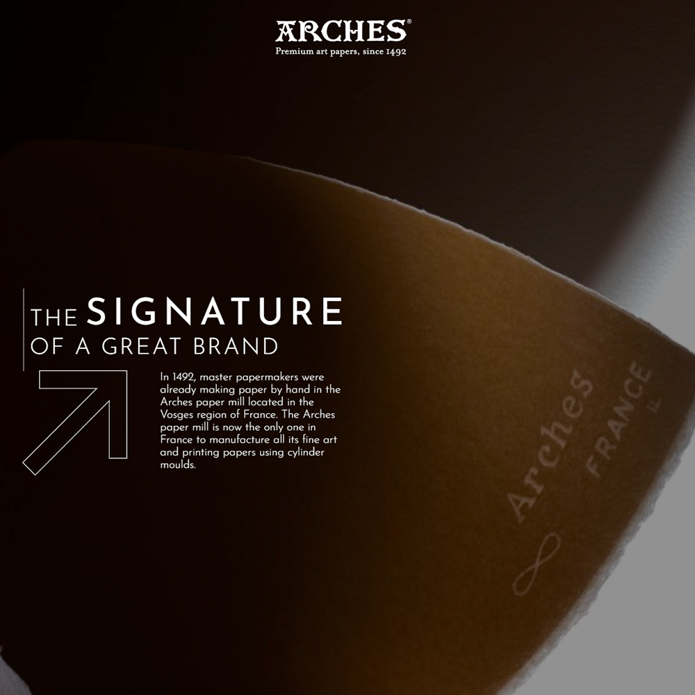 THE SIGNATURE OF A GREAT BRAND — 아르쉐의 종이