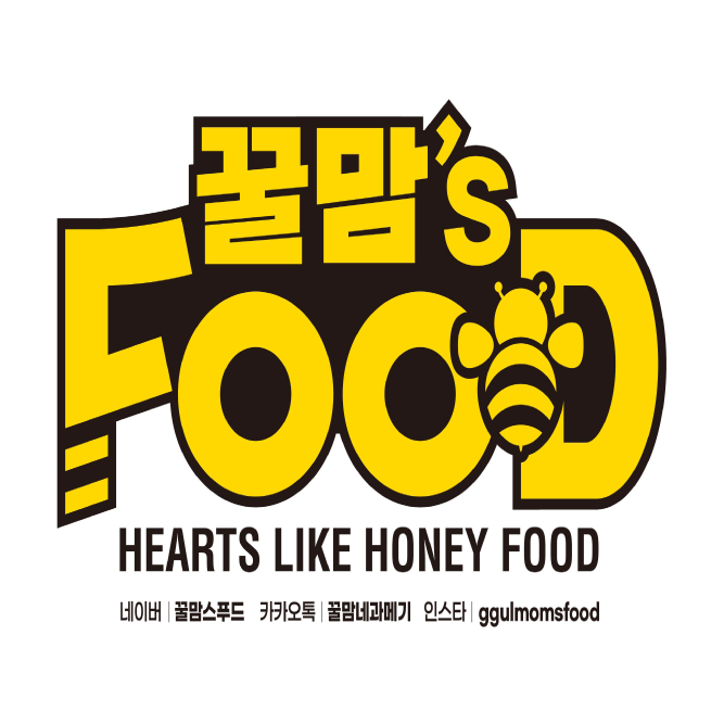 꿀맘스푸드 스토어 로고