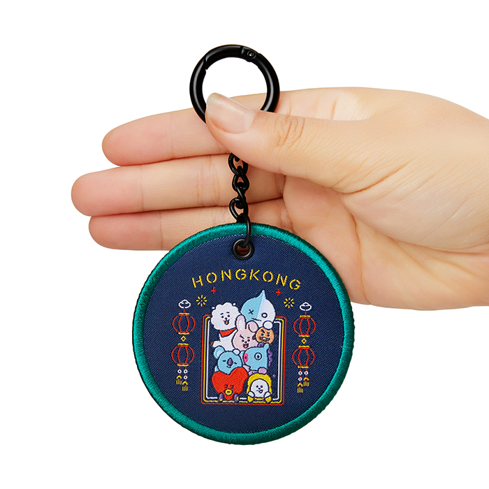 BT21 City Hong Friends line edition keyring
