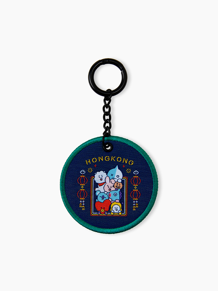 BT21 City Hong Friends line edition keyring