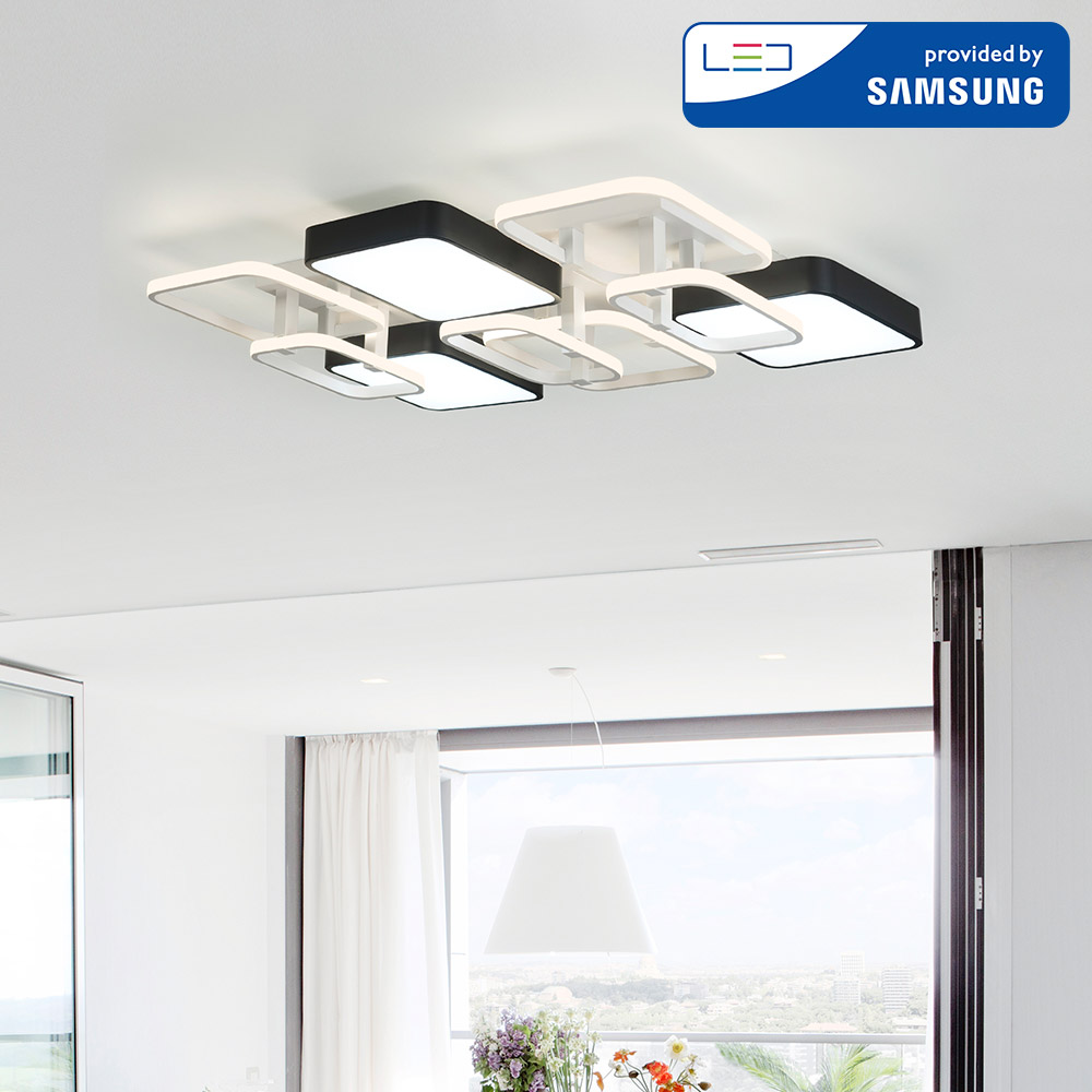 LED 플렉스 직사각 거실등 180W 인테리어조명 - 상세 이미지 5