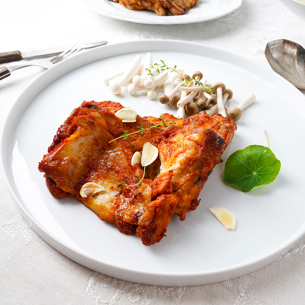 순우리 춘천 닭갈비 숯불구이용 양념닭갈비 1kg 3인분 캠핑음식 술안주 요리 택배 이미지 6