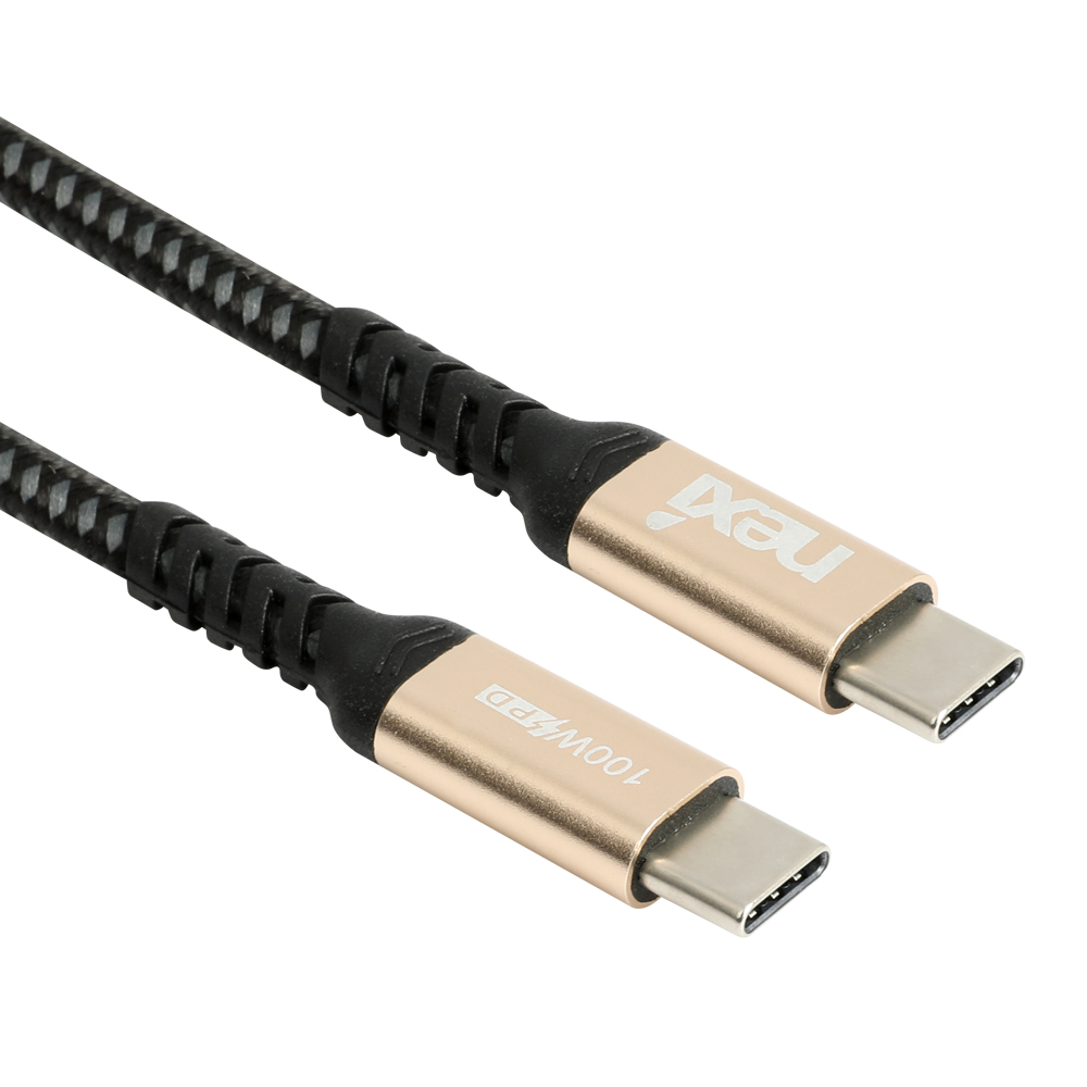 넥시 C 타입 PD 충전 케이블 10G 데이터 전송 USB3.1 Gen2 2M - 상세 이미지 3