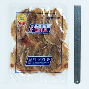 두툼한 삼천포 국산 쥐포 300g 국내산 쥐치포 대성식품 맥주안주 와인안... 맛있게 먹은 솔직 후기 - 상품 이미지 3
