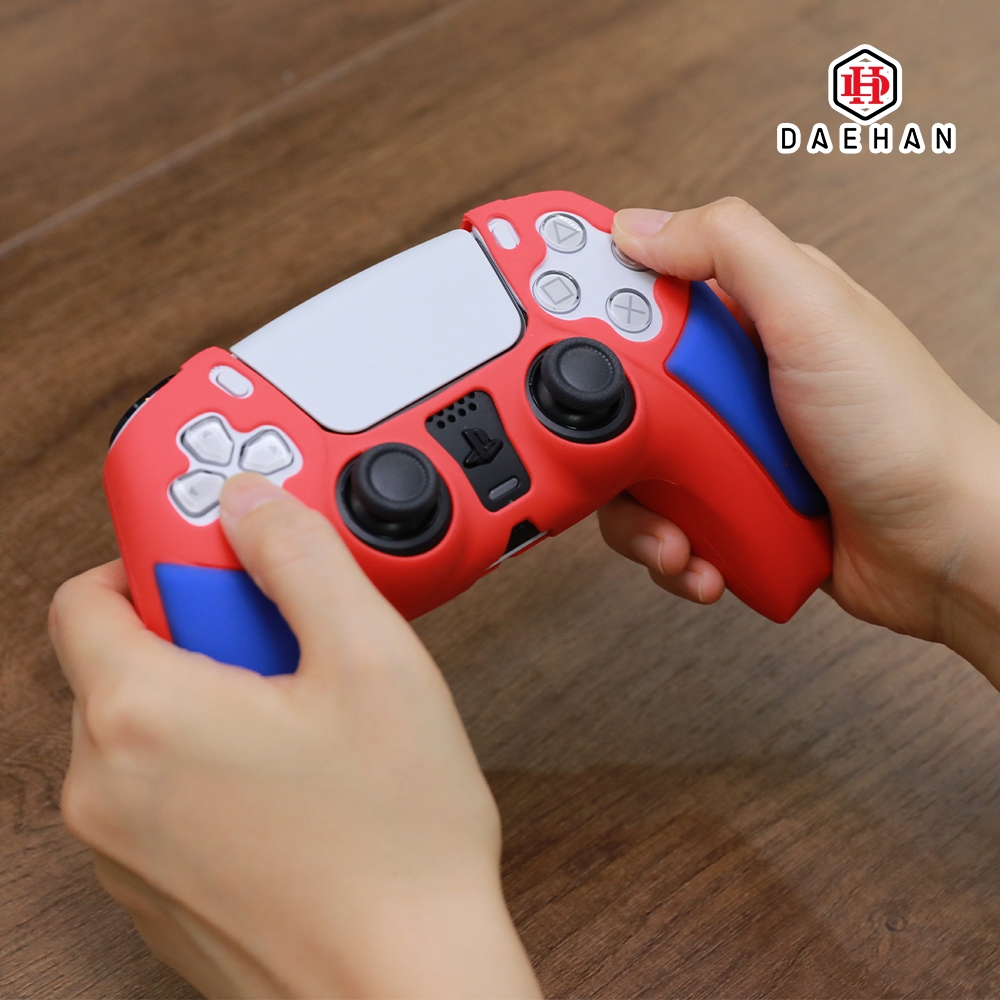 플스 PS5 플레이스테이션 듀얼센스 컨트롤러 실리콘 케이스 커버 악세사리 블루 PS-004 - 상세 이미지 3