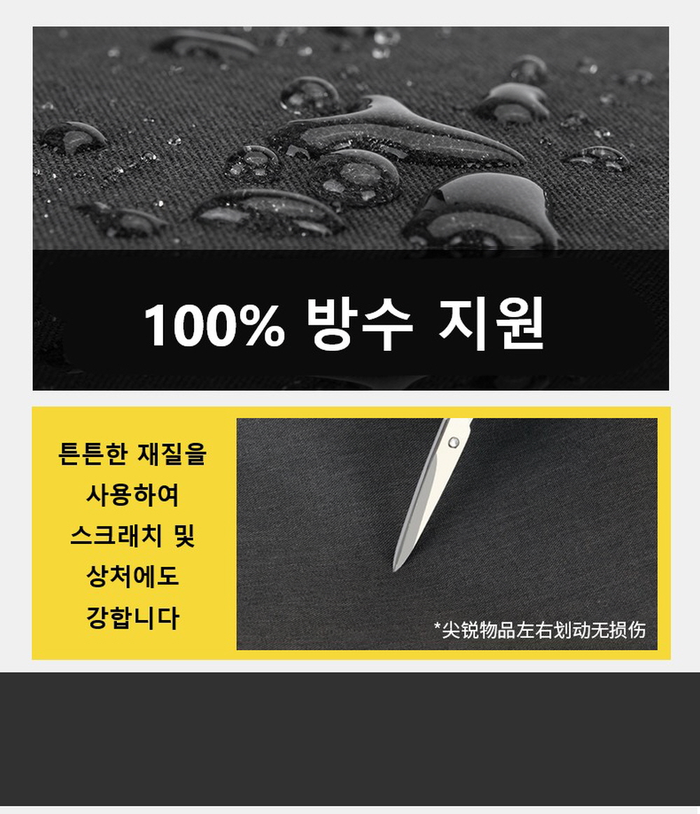 오토바이 새들백 레트로 빈티지 가죽 클래식 바이크 사이드백 가방 리어백 모델A 왼쪽 - 상세 이미지 3