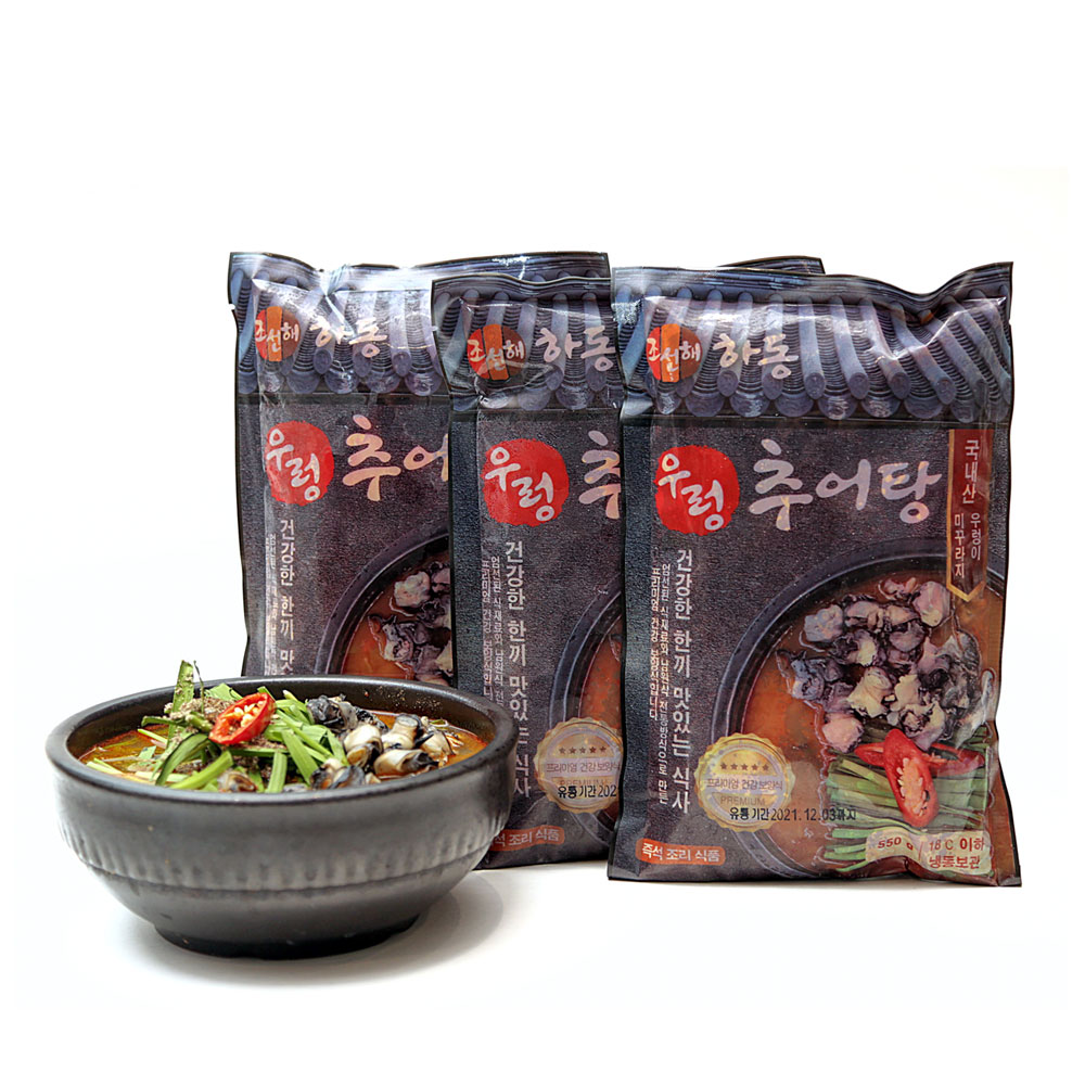 하동 우렁 추어탕 550g x 6팩 보양식 간편식 국밥 전통 추어탕 - 상세 이미지 3