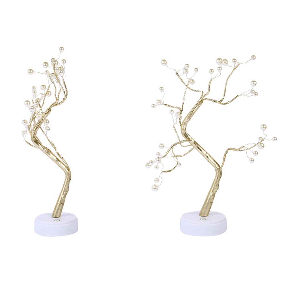 파인굿즈 LED 자작나무 트리 크리스마스 무선 식탁 간접 조명 무드등 수면등 취침등 - 상세 이미지 5