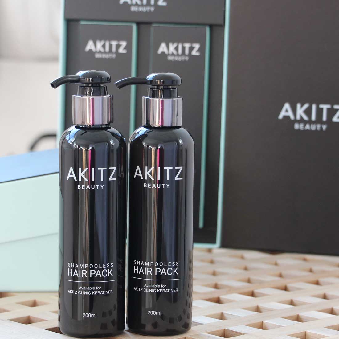 아키즈 클리닉 전용 안씻는 헤어팩 트리트먼트 극손상모관리 200ml 2병 - 상세 이미지 3