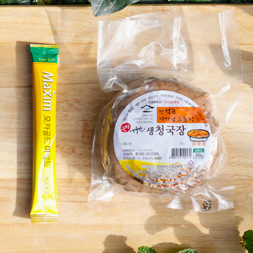 토종 청국장 생 국산콩 맛있는 300gx3개 순창 이기남 - 상세 이미지 4