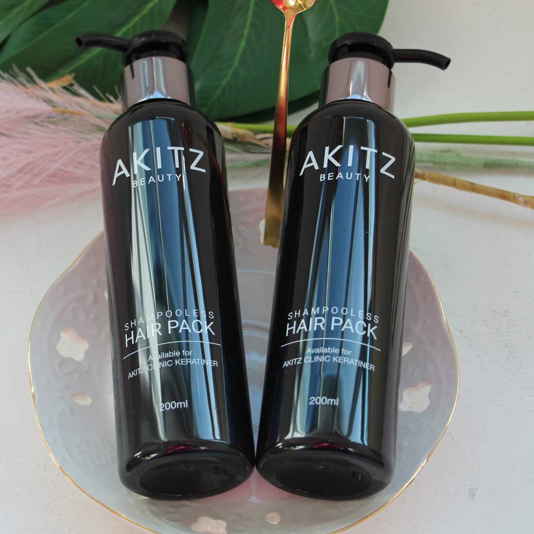 아키즈 클리닉 전용 안씻는 헤어팩 트리트먼트 극손상모관리 200ml 2병 이미지 6