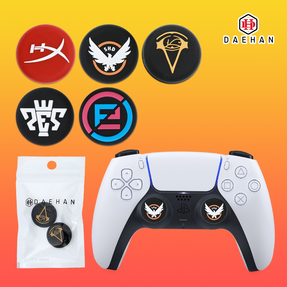 PS 4 5 듀얼센스 듀얼쇼크 스틱커버 프로콘 호환 플스 XBOX 악세사리 하이퍼X (2개 1set) PS-201 - 상세 이미지 5
