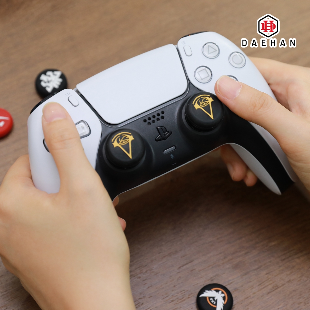 PS 4 5 듀얼센스 듀얼쇼크 스틱커버 프로콘 호환 플스 XBOX 악세사리 하이퍼X (2개 1set) PS-201 - 상세 이미지 3