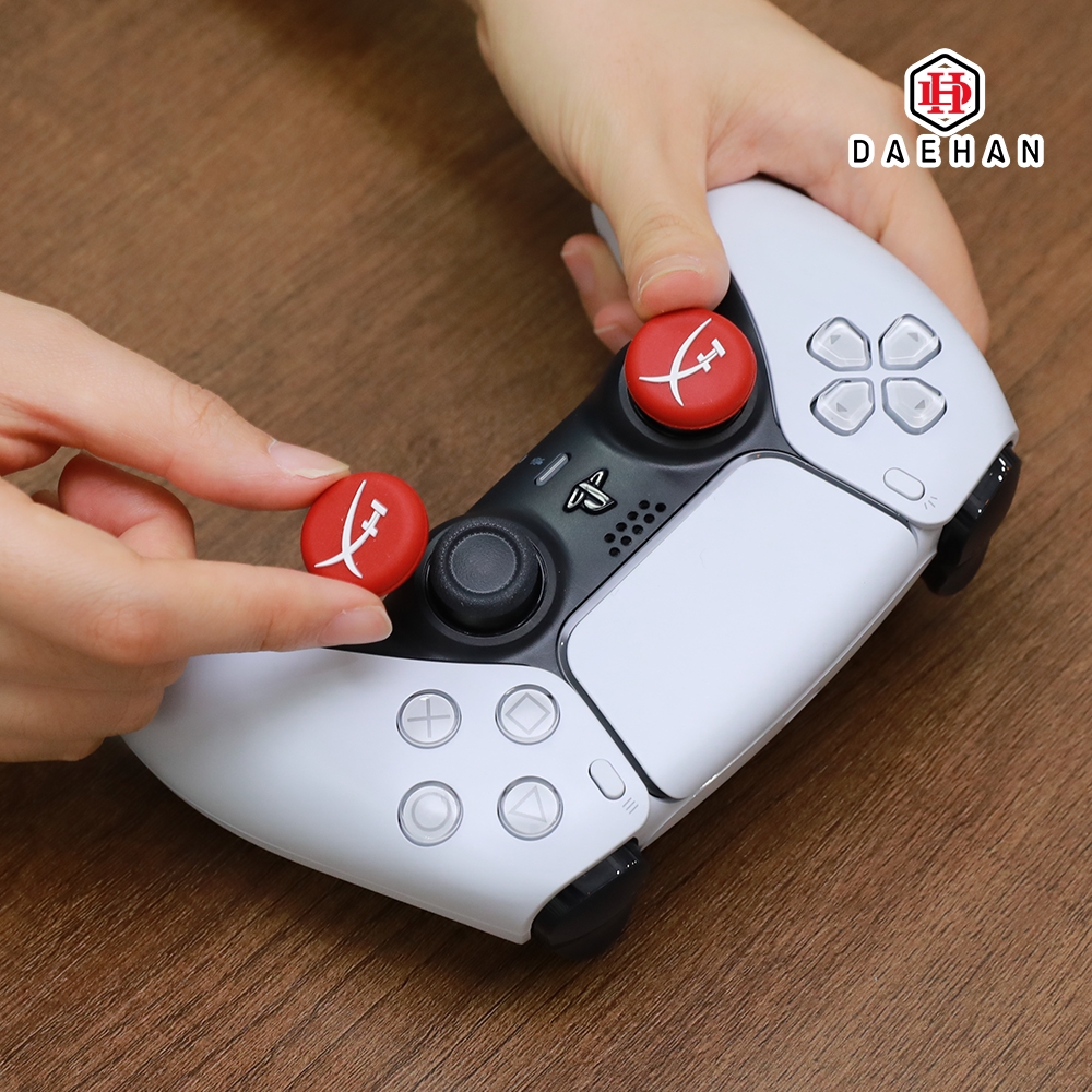 PS 4 5 듀얼센스 듀얼쇼크 스틱커버 프로콘 호환 플스 XBOX 악세사리 하이퍼X (2개 1set) PS-201 - 상세 이미지 2