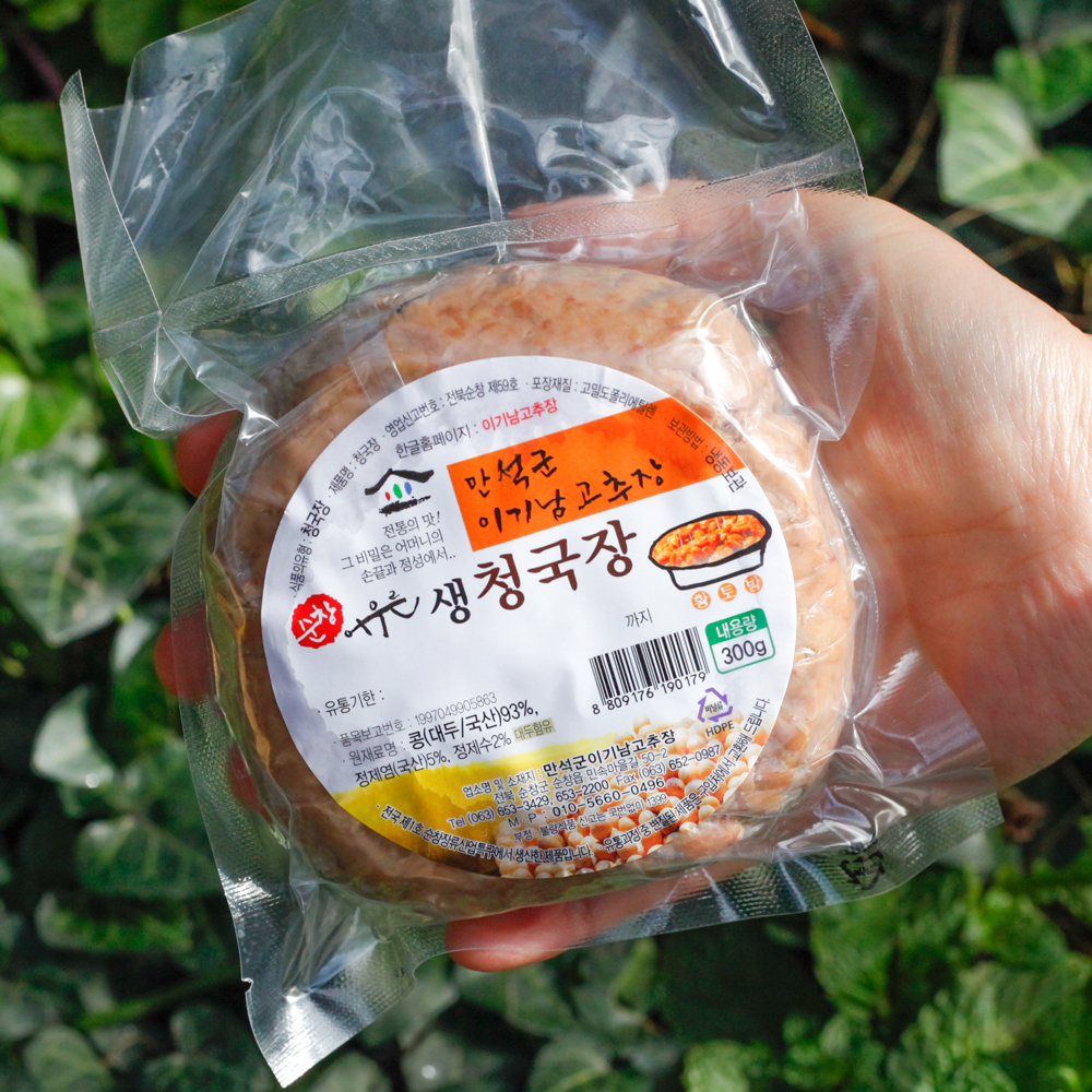 토종 청국장 생 국산콩 맛있는 300gx3개 순창 이기남 - 상세 이미지 5