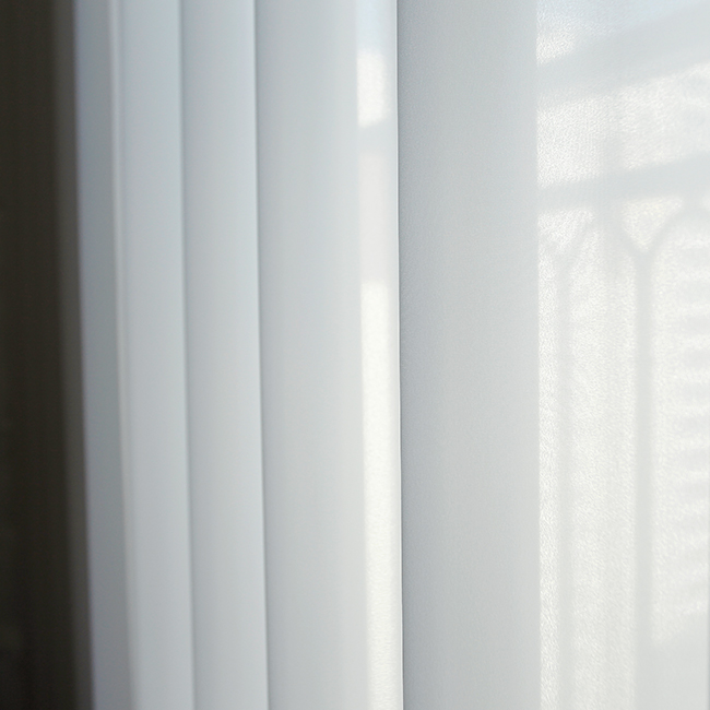 바이아미 밀크 쉬폰 덜비치는 나비주름 아이방 거실 속커튼 맞춤 제작