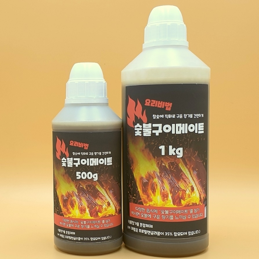 불맛나는소스 숯불향 소스 숯불양념 불향소스 500g - 상세 이미지 5