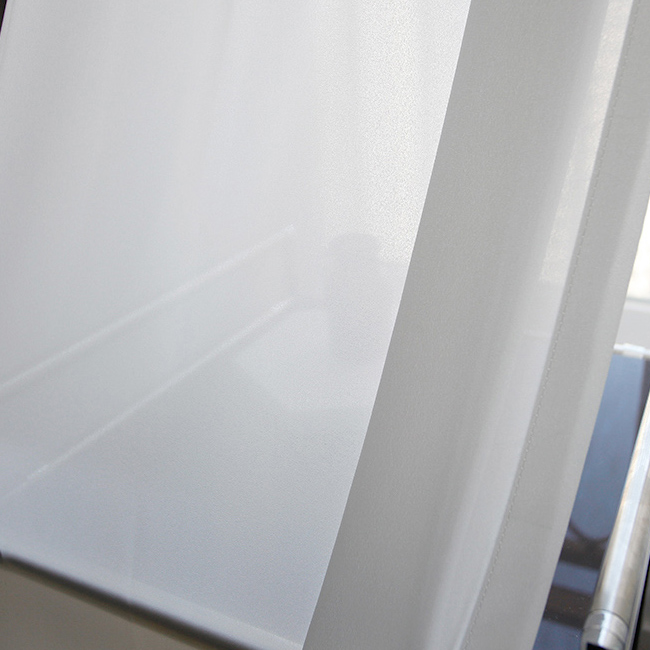 바이아미 밀크 쉬폰 덜비치는 나비주름 아이방 거실 속커튼 맞춤 제작