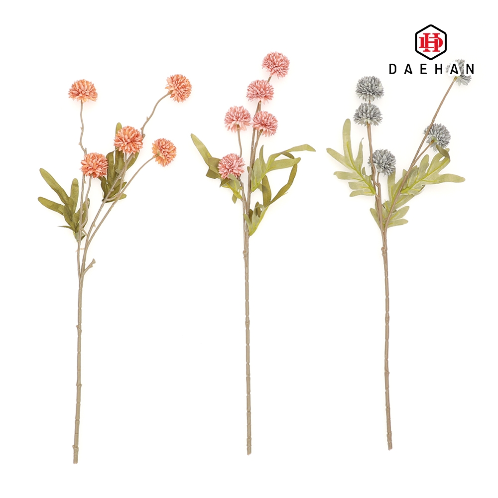 국화조화 인테리어 가짜 조화 꽃 다발 장식 화이트 AF-052 - 상세 이미지 4