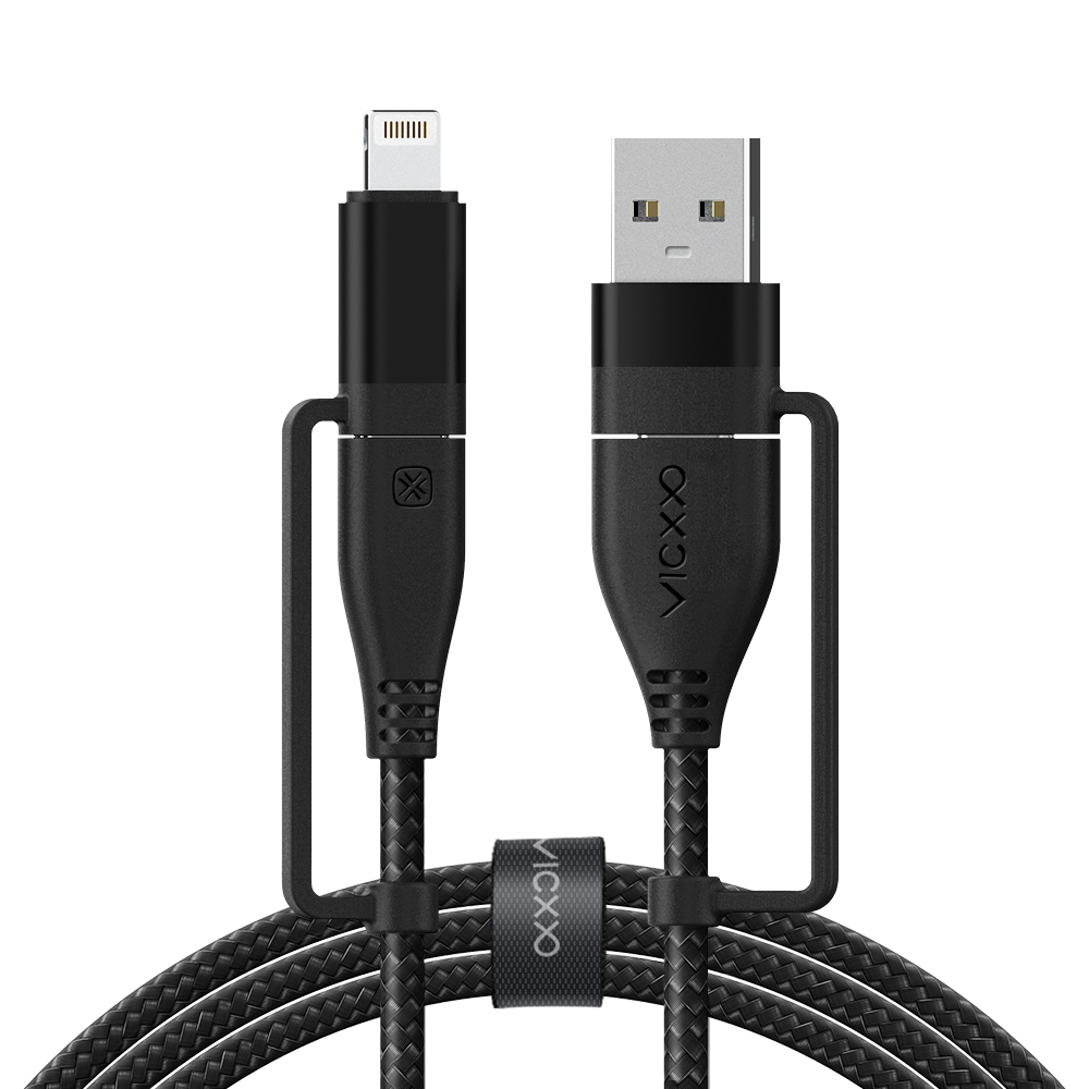 빅쏘 USB PD C타입 TO C 아이폰 라이트닝 8핀 60W 멀티 고속충전 케이블 K4 - 상세 이미지 2