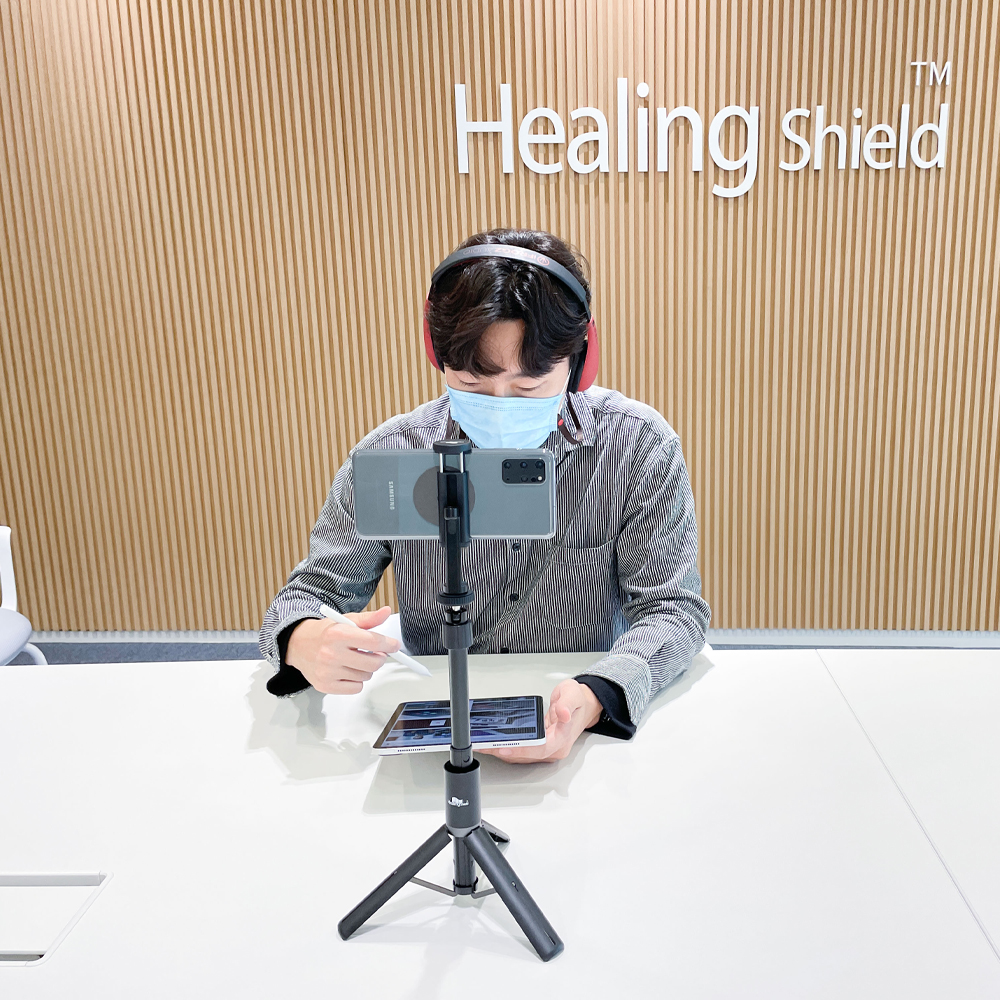 태블릿 아이패드 거치대 휴대용 멀티 스탠드 트리포드 3종 세트 - 상세 이미지 3