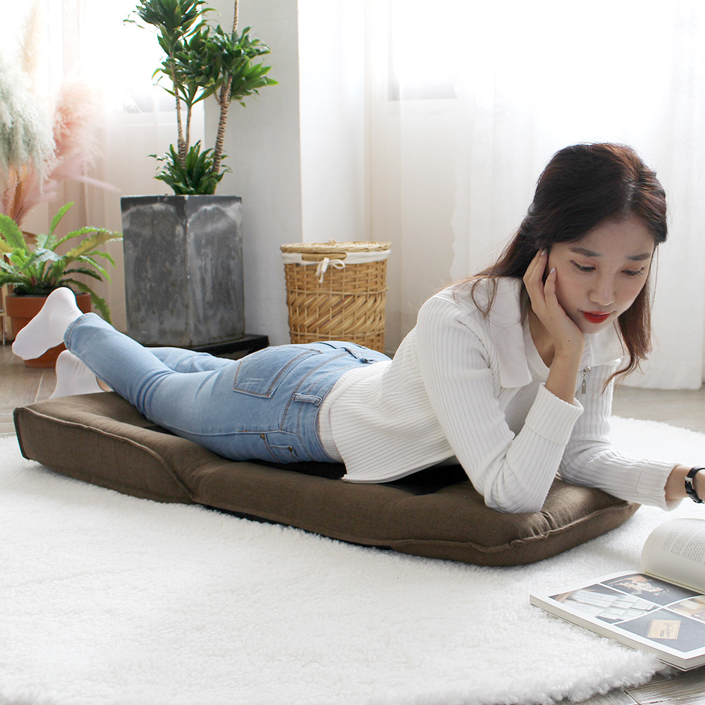 히다마리 등받이 허리편한 좌식의자 컴팩트코락