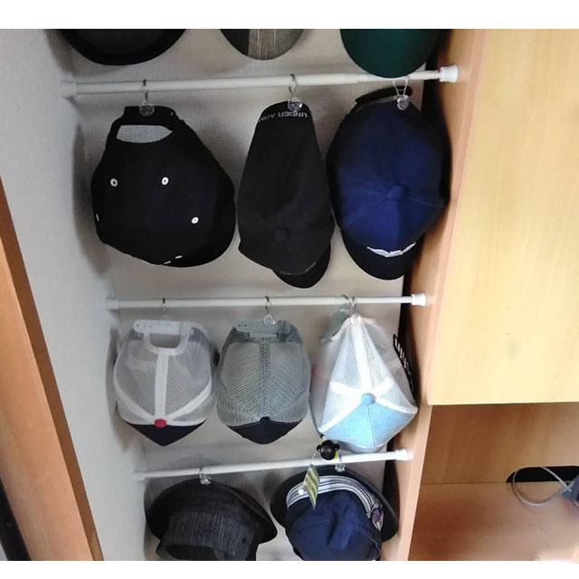 스케치룸 강력 압축봉 미니 커튼봉 옷장 행거 봉 다용도 수납 정리