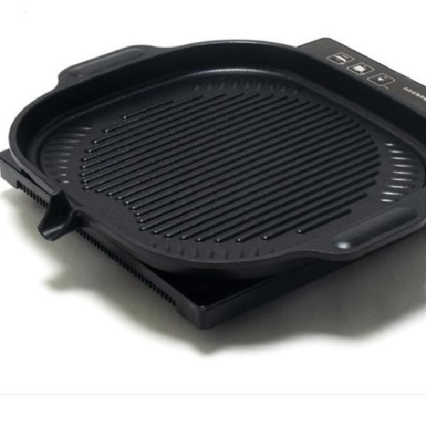 키친아트 국산 인덕션용 프라이팬 그릴팬 고기구이 팬 삼겹살 캠핑 인덕선 고급 프리미엄